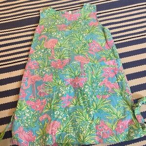 Lilly Pulitzer Flamingo Print Dress